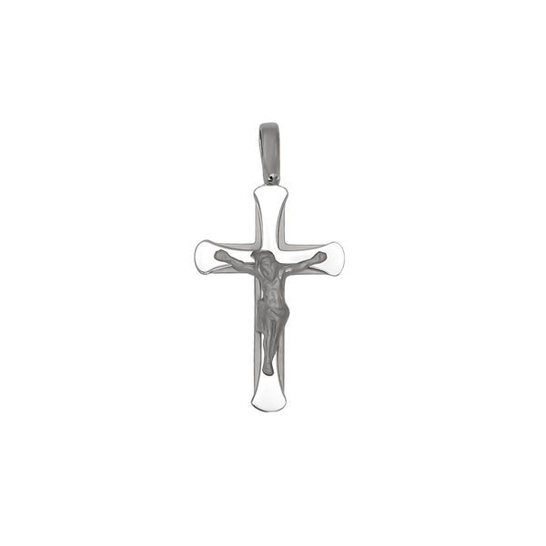 Sterling silver pendant crucifix