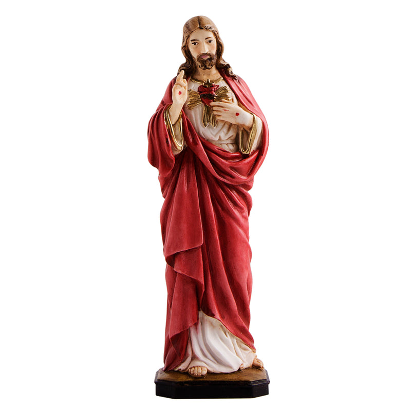 Sacred heart of Jesus resin statue