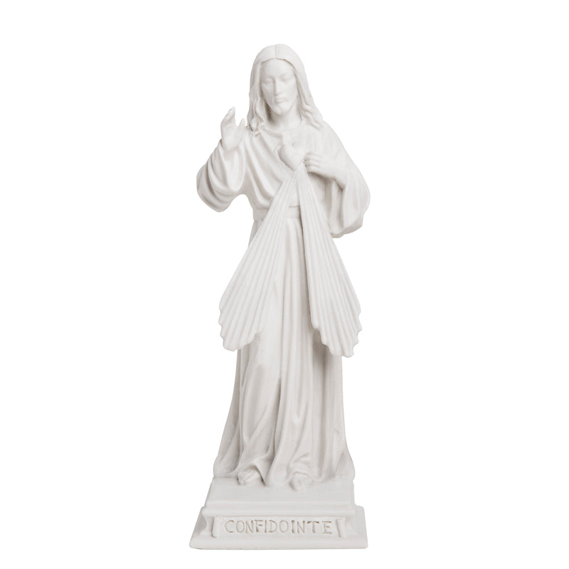 Divine Mercy marble statue