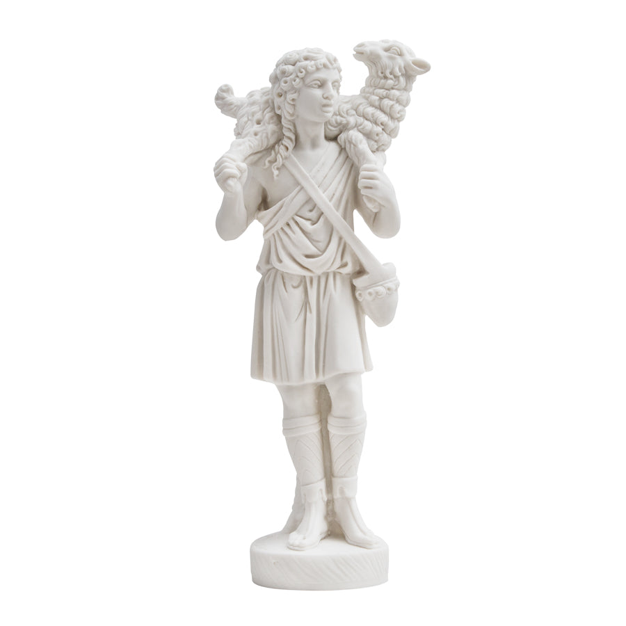 Good Shepherd Figurine in Marble | Savelli Religious