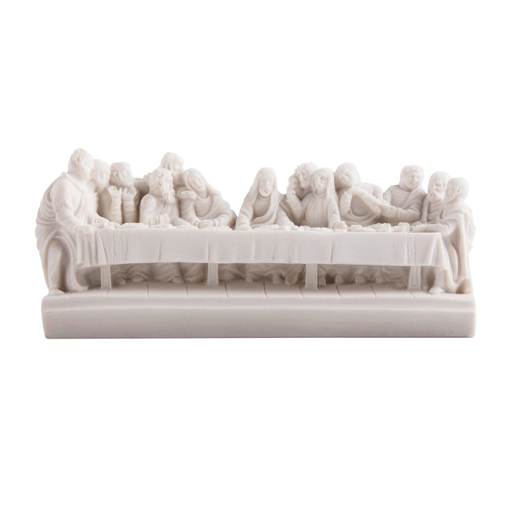 last supper statue in marble dust