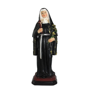 Saint Rita of Cascia resin statue
