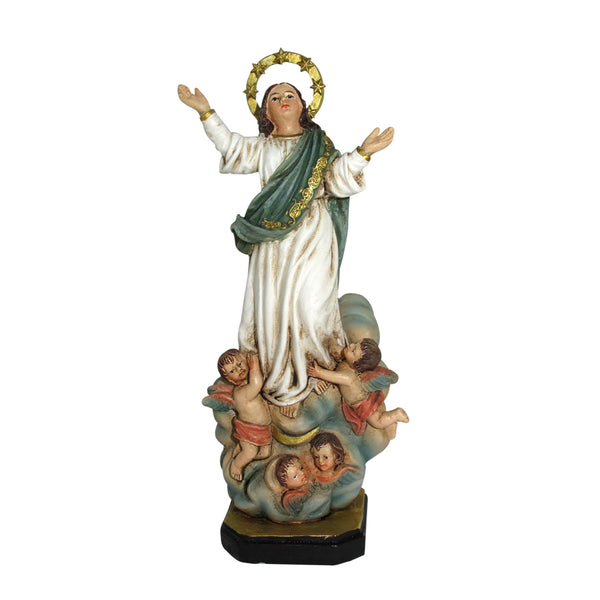Assumption of Mary resin statue