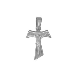 Sterling Silver Tau Crucifix