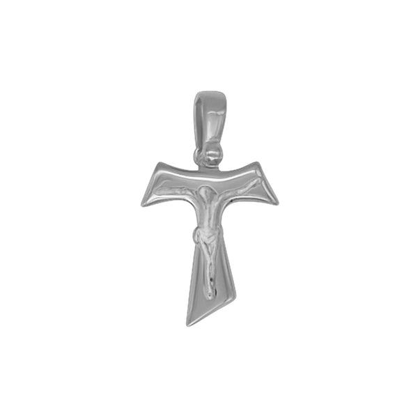 Sterling Silver Tau Crucifix