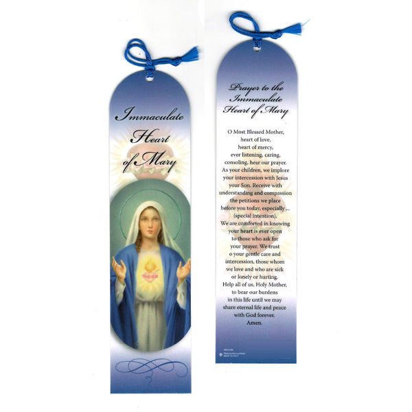 Immaculate Heart of Mary Bookmark