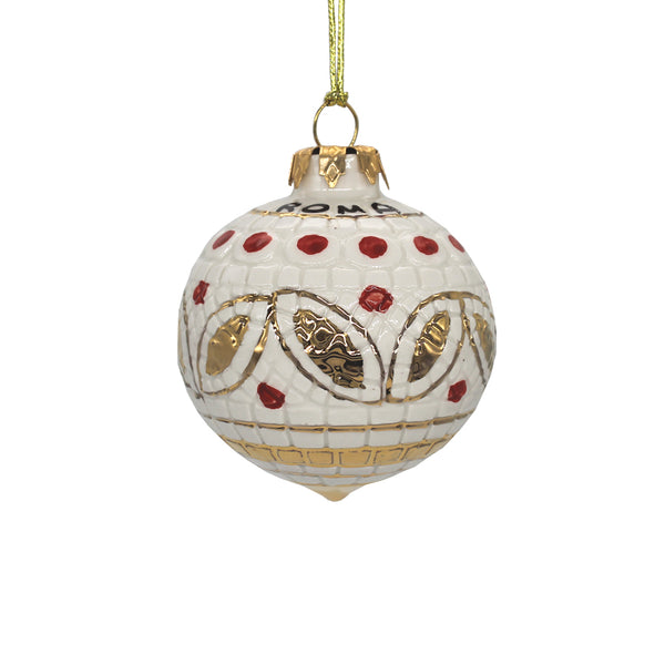 White Christmas Tree Ornament