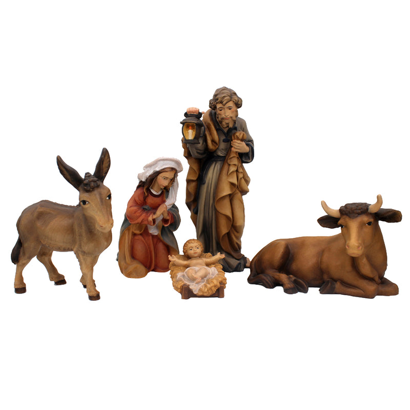 Hand carved Nativity set