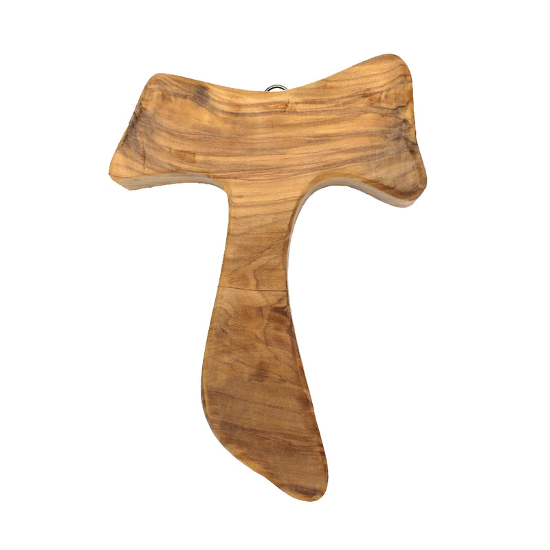 Wooden Tau Cross for wall