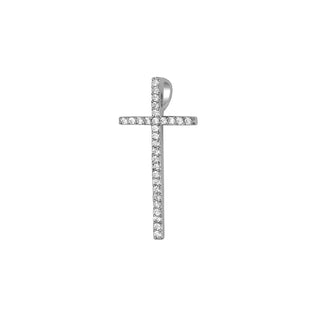 Zirconia Cross Pendant
